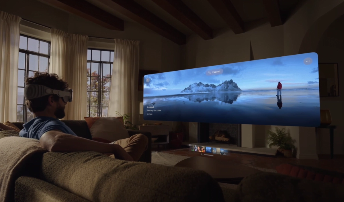apple vision pro big screen 2 demo